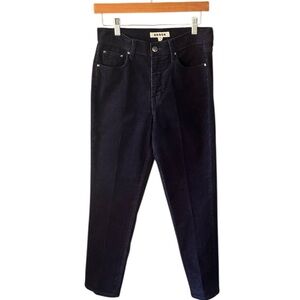 Boden Sz 6P Navy Corduroy Slim Straight Jeans